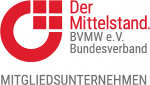Logo BVMW - Der Mittelstand - Mitgliedsunternehmen