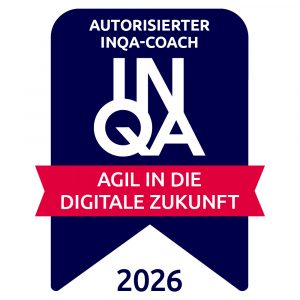 Badge Fördermittel INQA-Coaching Autorisierung 2026